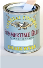 General Finishes Chalk Style Paint Summertime Blue
