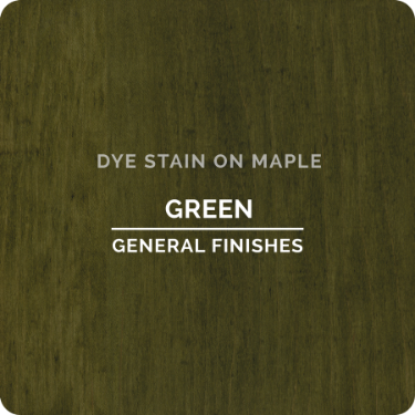 General Finishes Waterbased Dye Stain Green
