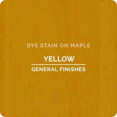 General Finishes Waterbased Dye Stain Yellow