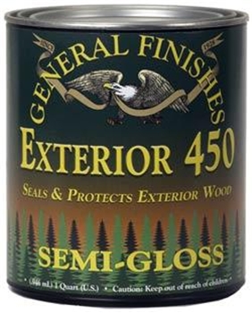 General Finishes Exterior 450 Clear Varnish