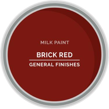 General Finishes Milk Paint Brick Red