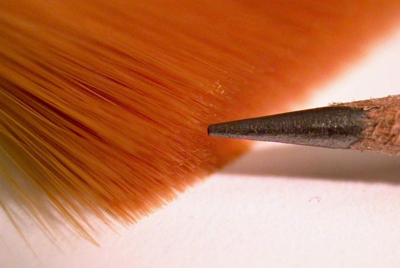 DaVinci Brush Close Up