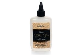 CrystaLac's glitter glue is the perfect sealer for my glitter. It