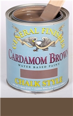 General Finishes Chalk Style Paint Cardamom Brown