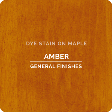 General Finishes Waterbased Dye Stain Amber