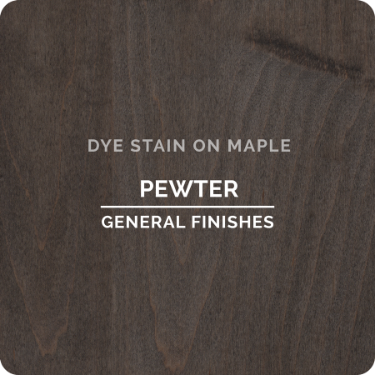 General Finishes Waterbased Dye Stain Pewter