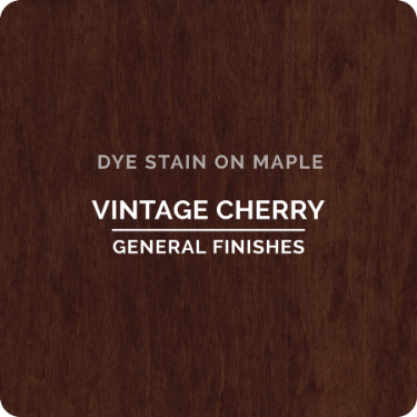 General Finishes Waterbased Dye Stain Vintage Cherry