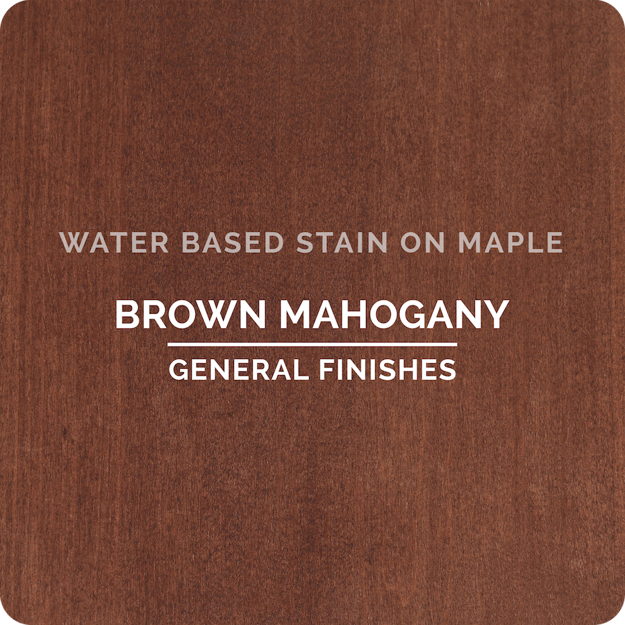 General Finishes EF Series Waterbased Stain Brown Mahogany