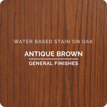 General Finishes EF Series Waterbased Stain Antique Brown