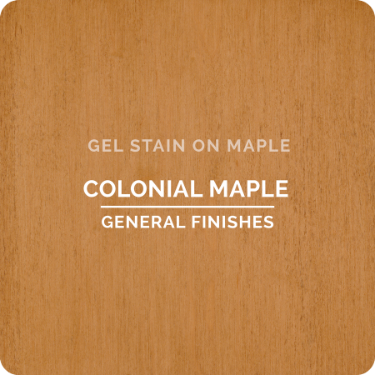 General Finishes Gel Stain Colonial Maple