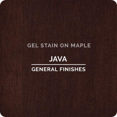 General Finishes Gel Stain Java