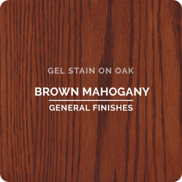 General Finishes Gel Stain Brown Mahogany