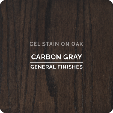 General Finishes Gel Stain Carbon Gray