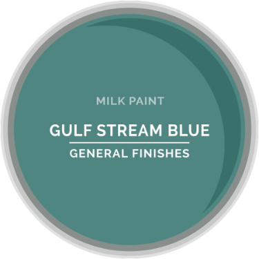 General Finishes Milk Paint Gulf Stream Blue