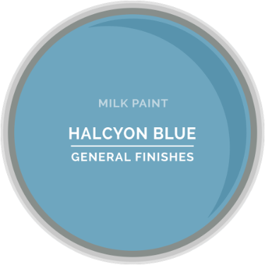 General Finishes Milk Paint Halcyon Blue