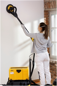Mirka LEROS wall ceiling sander application