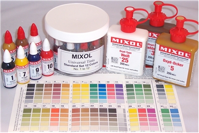 TotalBoat TotalTint Universal Liquid Mixol Pigments Kit (10 20ml Bottles)