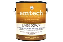 EM6500 Waterbased Acrylic Pigmented Lacquer