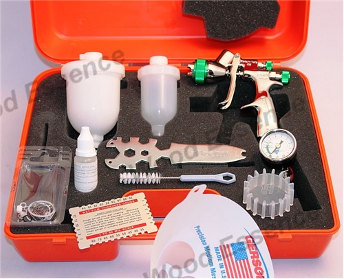 Walcom EGO Detail HVLP Spray Gun Kit by Wood Essence