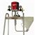 Solvent Air Assist Cart With Hopper