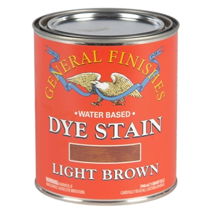 General Finishes Water Based Dye Stains