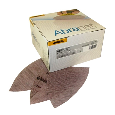 Mirka Abranet 6"x6"x4" Delta H-L Mesh Sheets