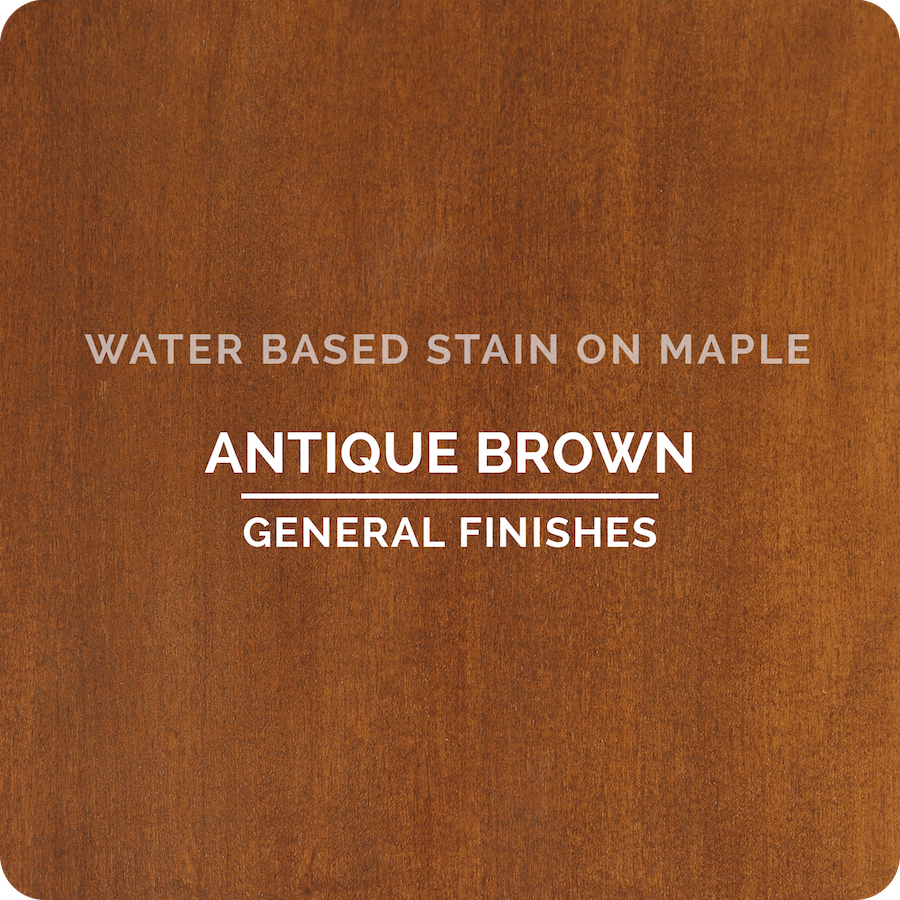 General Finishes EF Series Waterbased Stain Antique Brown